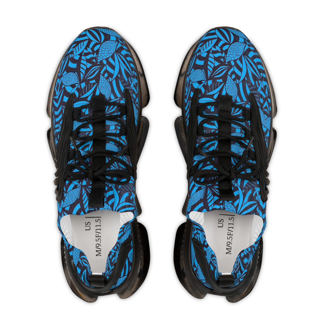 Aqua Tropical Minimalist OTT Men's Mesh Knit Sneakers