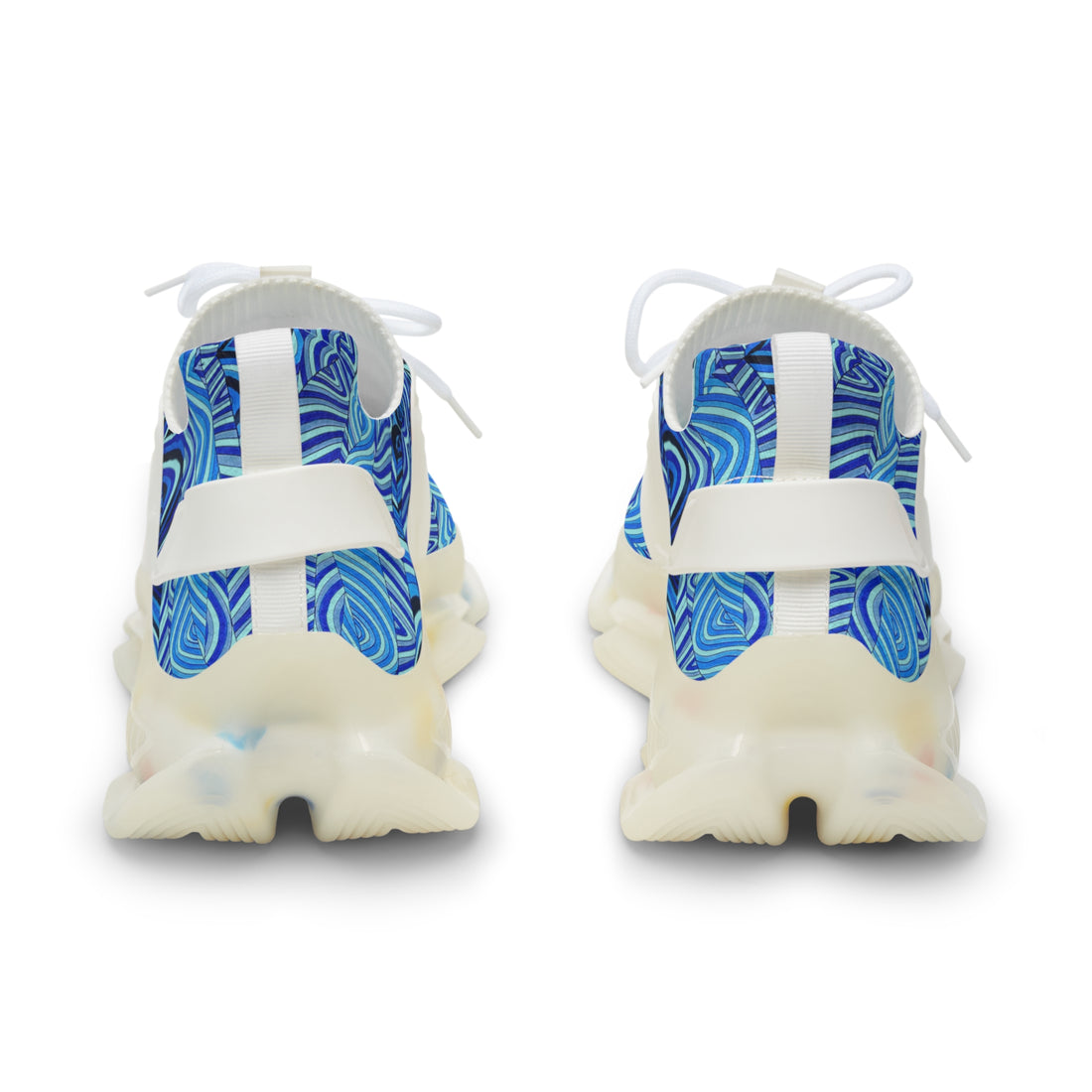 Icy Blue Sonic OTT Men's Mesh Knit Sneakers