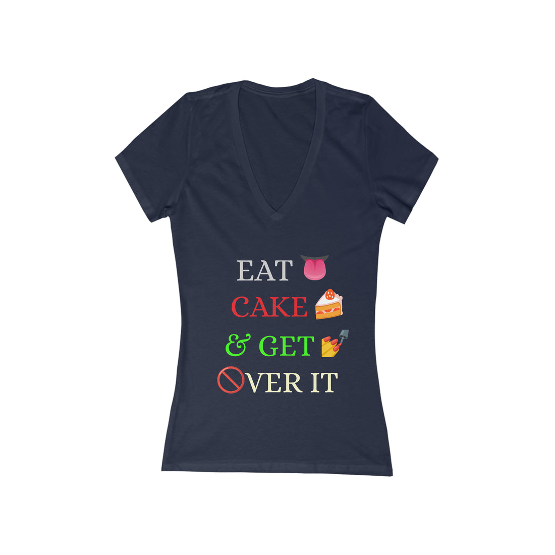 Women's Jersey Over It V-Neck Tee