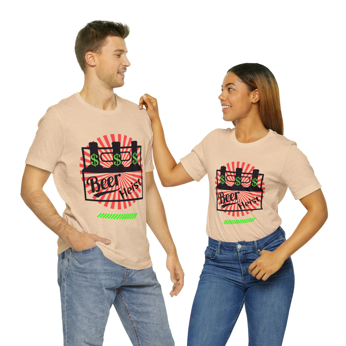 Beer Heist Unisex Jersey Tee