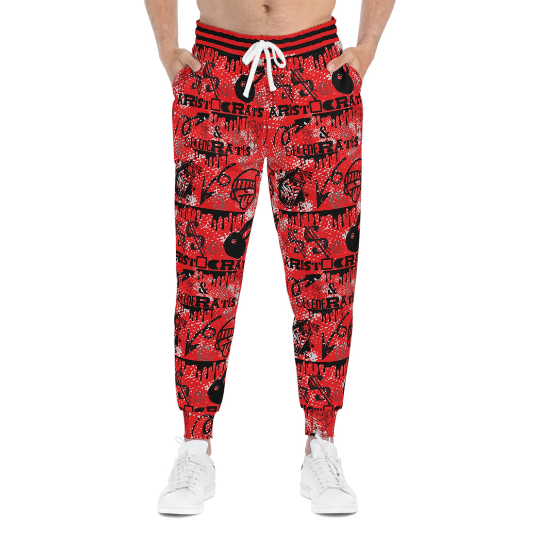 Red Polar Graphic Unisex Joggers