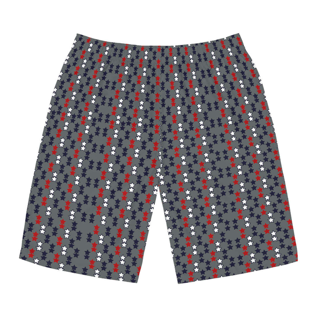 Ash Star Print Men's Board Shorts (AOP)