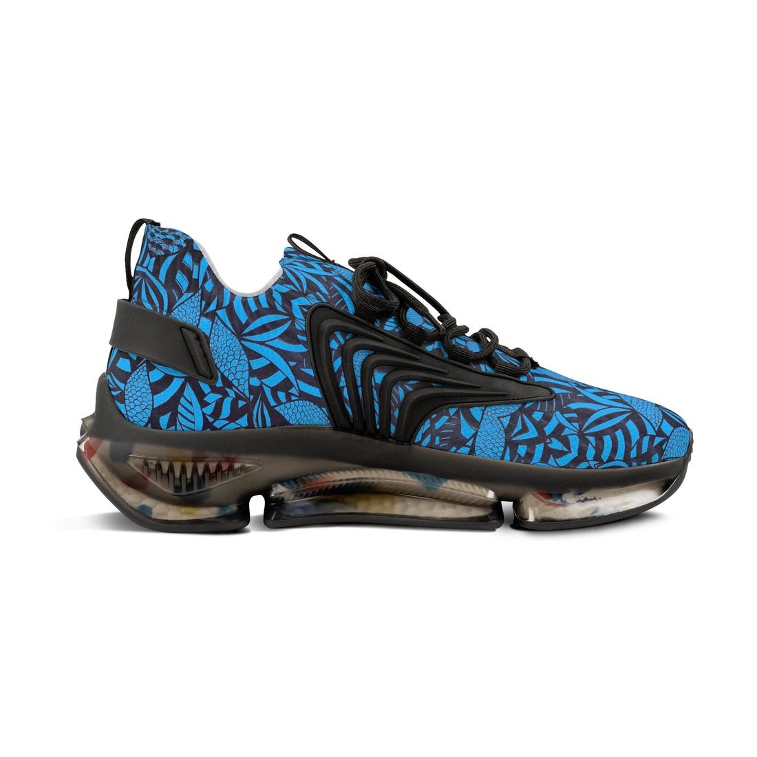 Aqua Tropical Minimalist OTT Men's Mesh Knit Sneakers