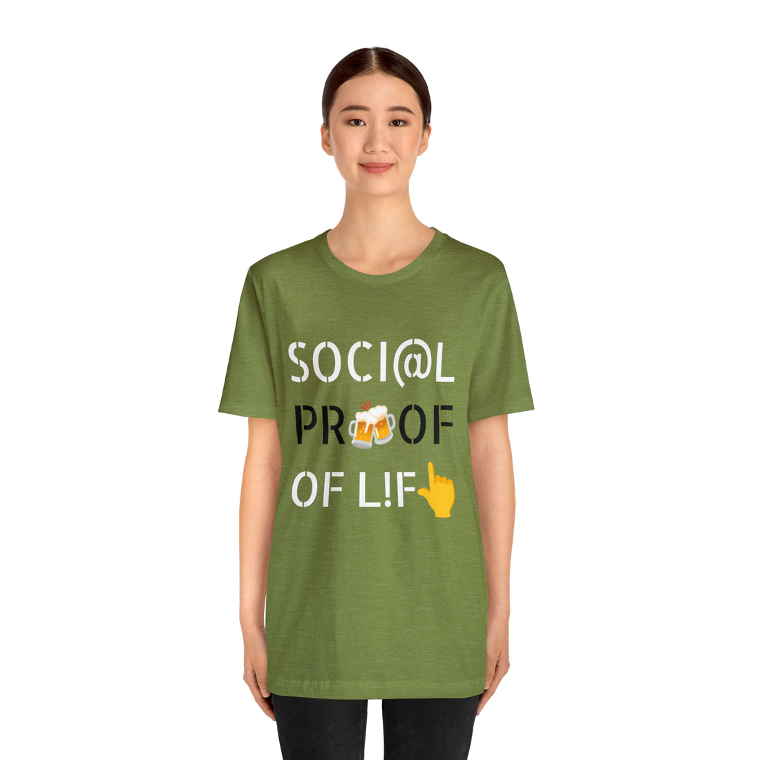 Unisex Social Proof Jersey Tee
