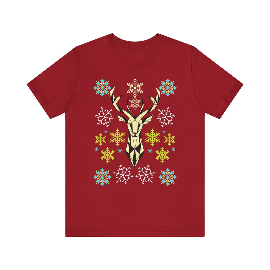 Stag Print Unisex Jersey Tee