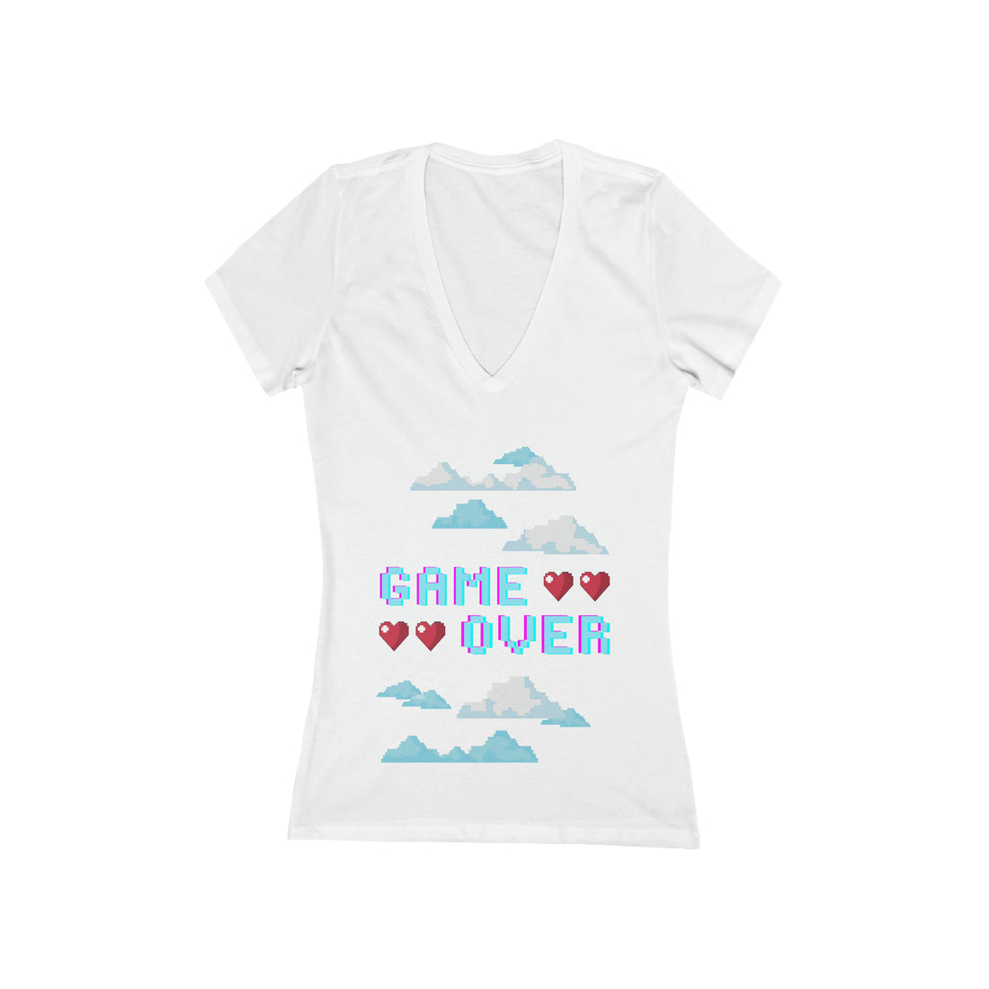 Women's Jersey Game Over V-Neck Tee