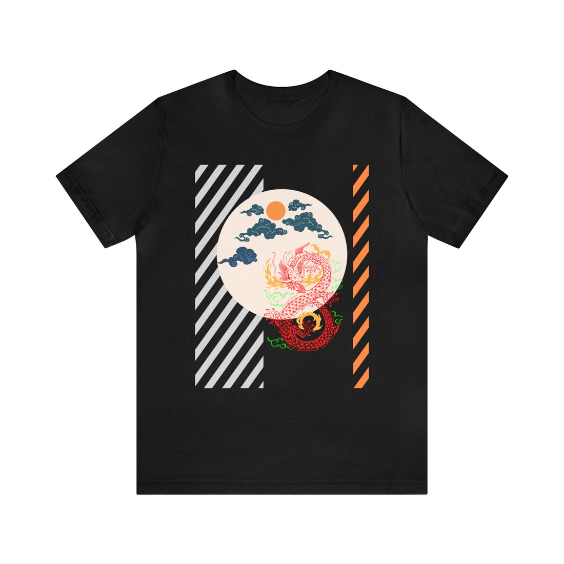 Oriental Dragon Unisex Jersey Tee