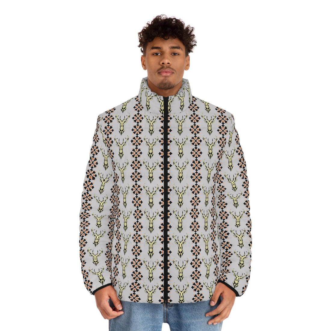 Slate Stag Galore Ott Men's Puffer Jacket
