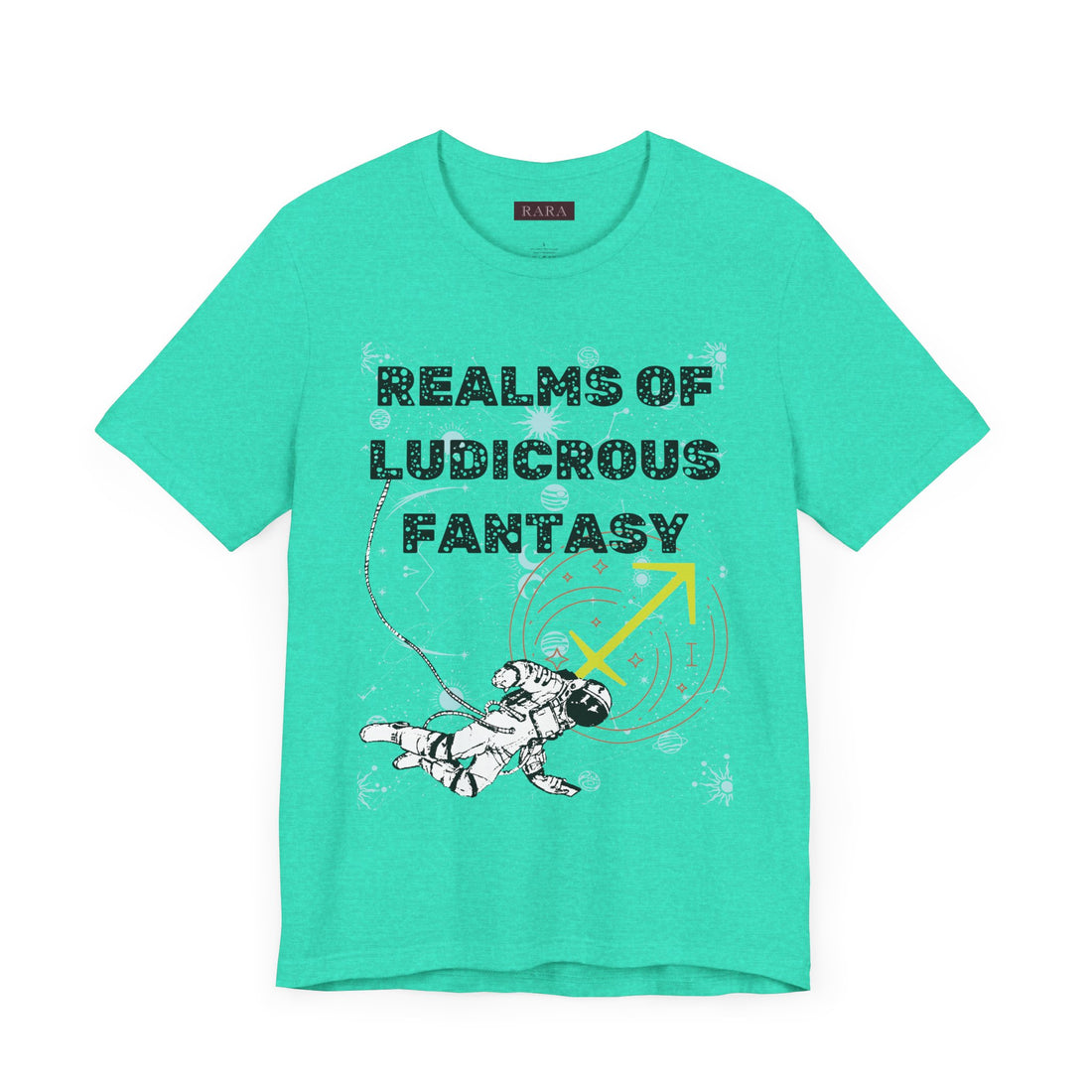 Fantasy Realm Typography Unisex Jersey Tee