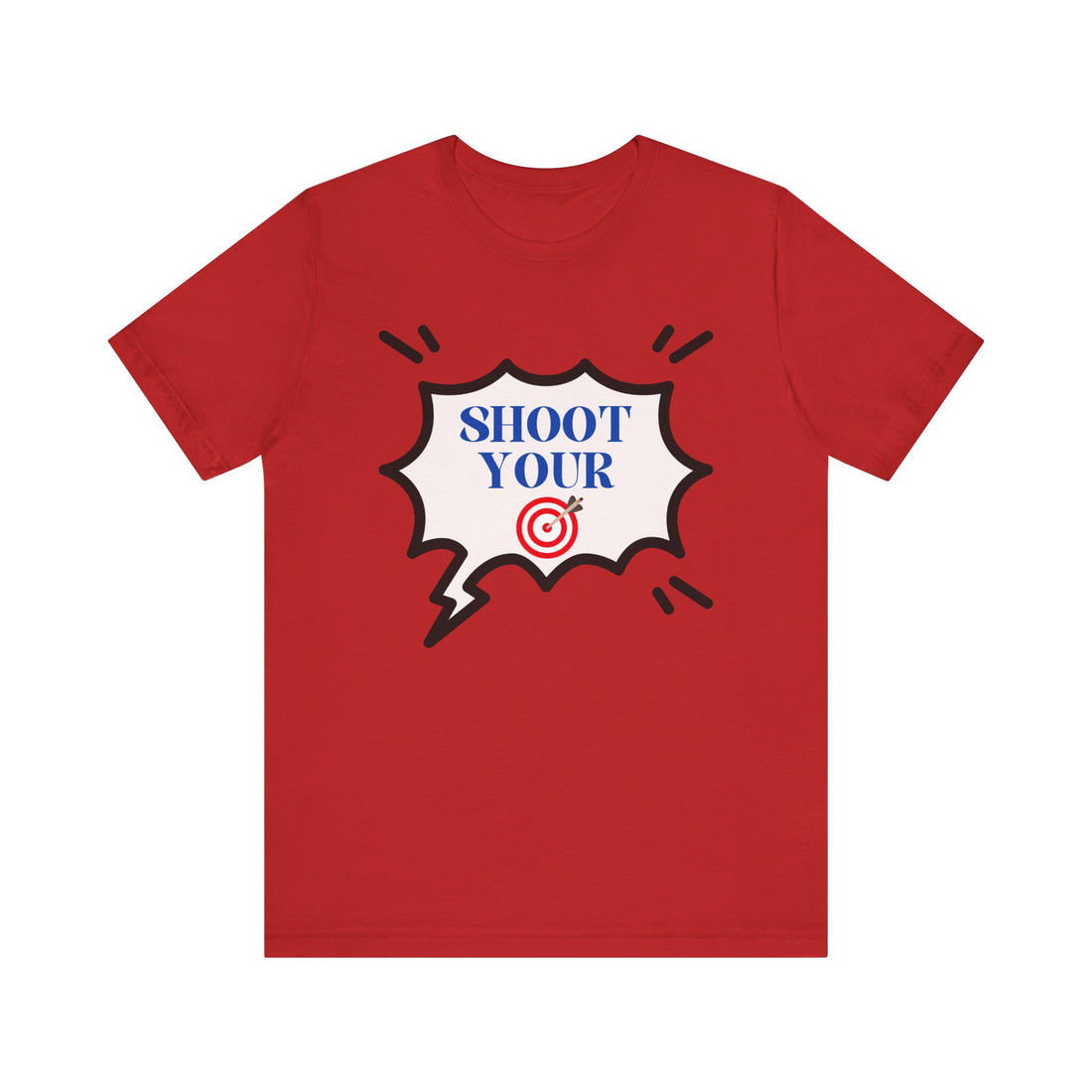 Unisex Statement Typography Jersey Tee