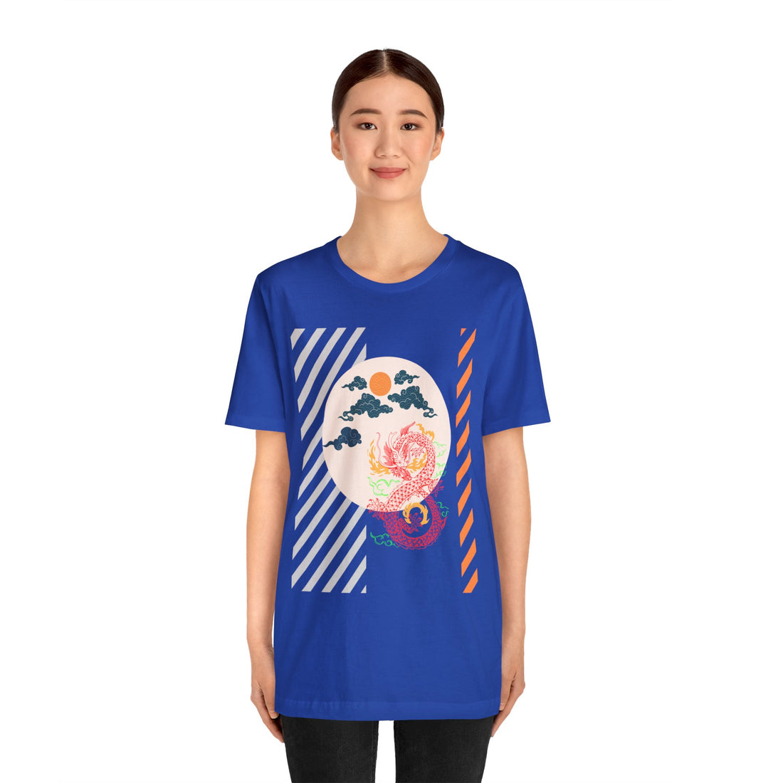Oriental Dragon Unisex Jersey Tee