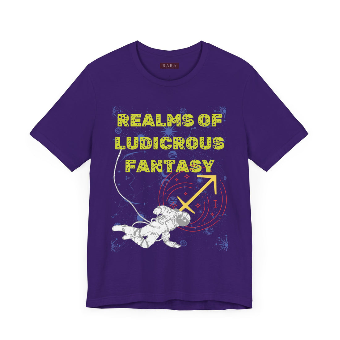 Fantasy Realm Typography Unisex Jersey Tee