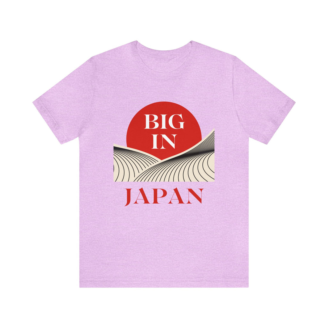 Unisex Big In Japan Typography Jersey Tee