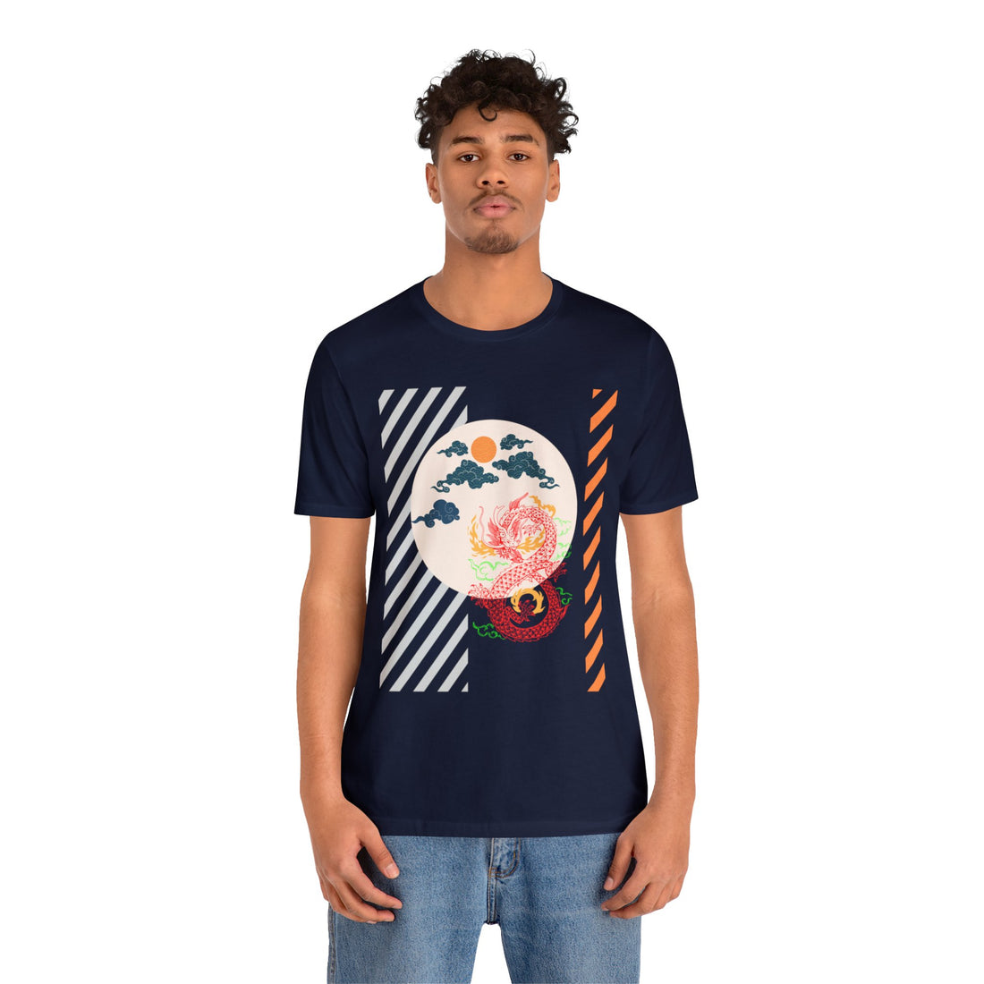 Oriental Dragon Unisex Jersey Tee