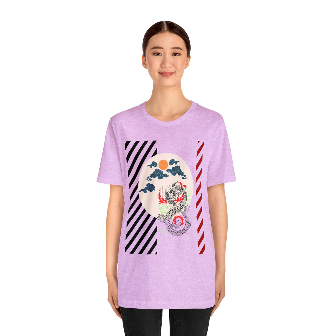 Oriental Dragon Unisex Jersey Tee