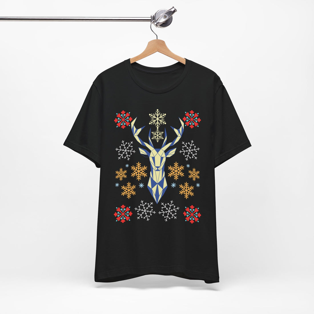 Stag Print Unisex Jersey Tee