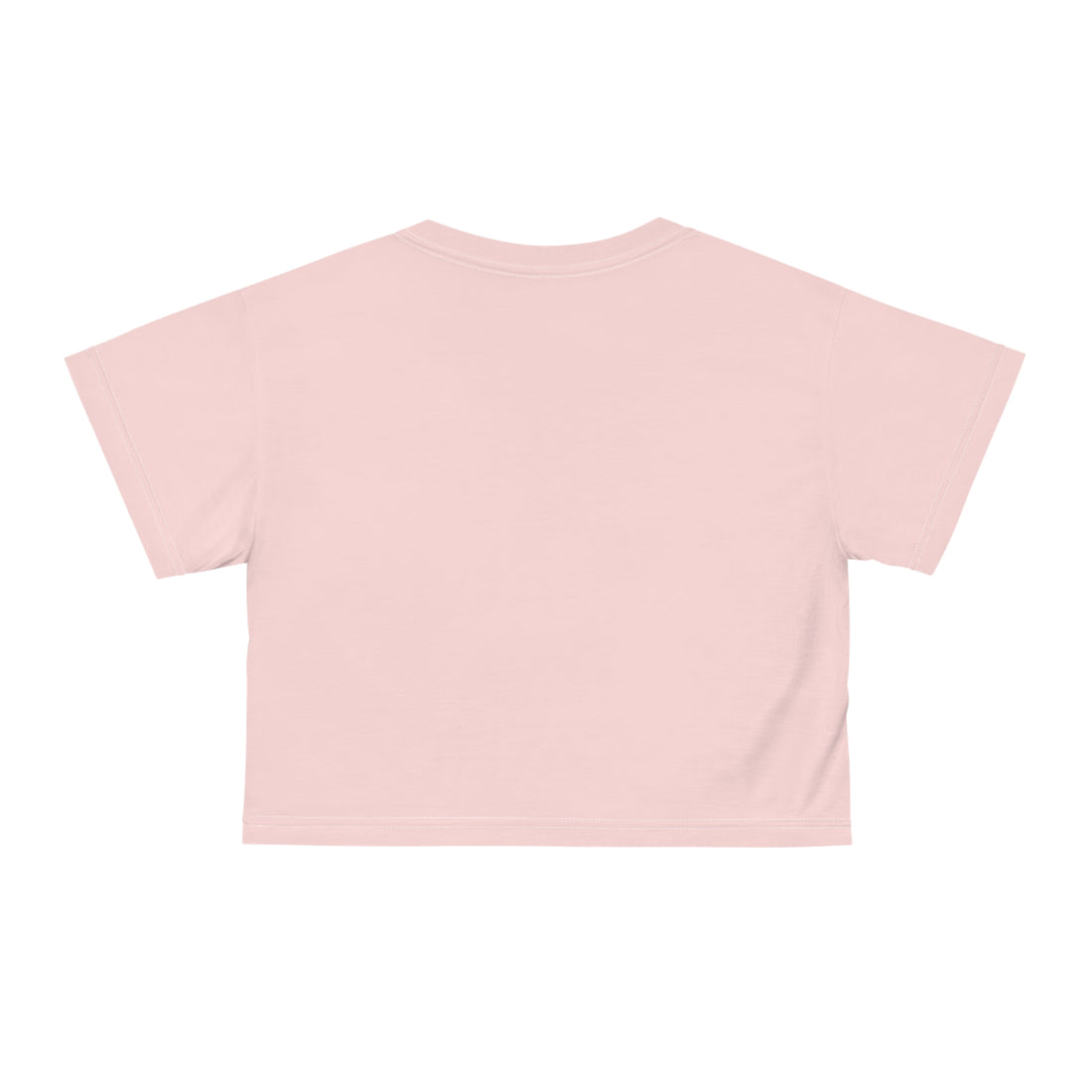 Pale Pink Millennial AOP Crop Tee