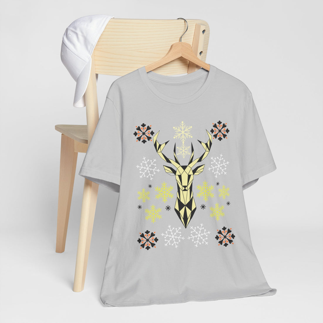 Stag Print Unisex Jersey Tee