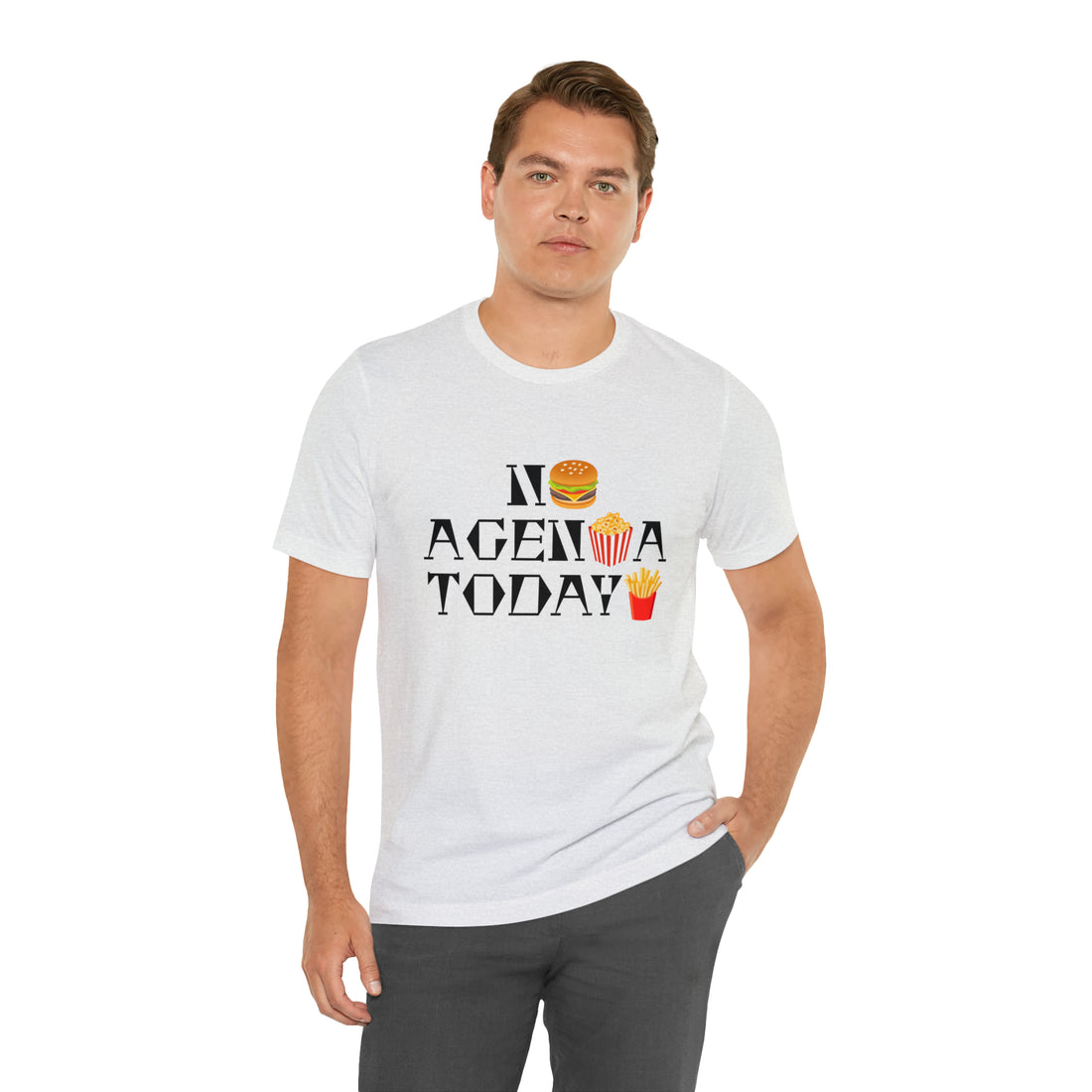 Unisex No Agenda Jersey Tee