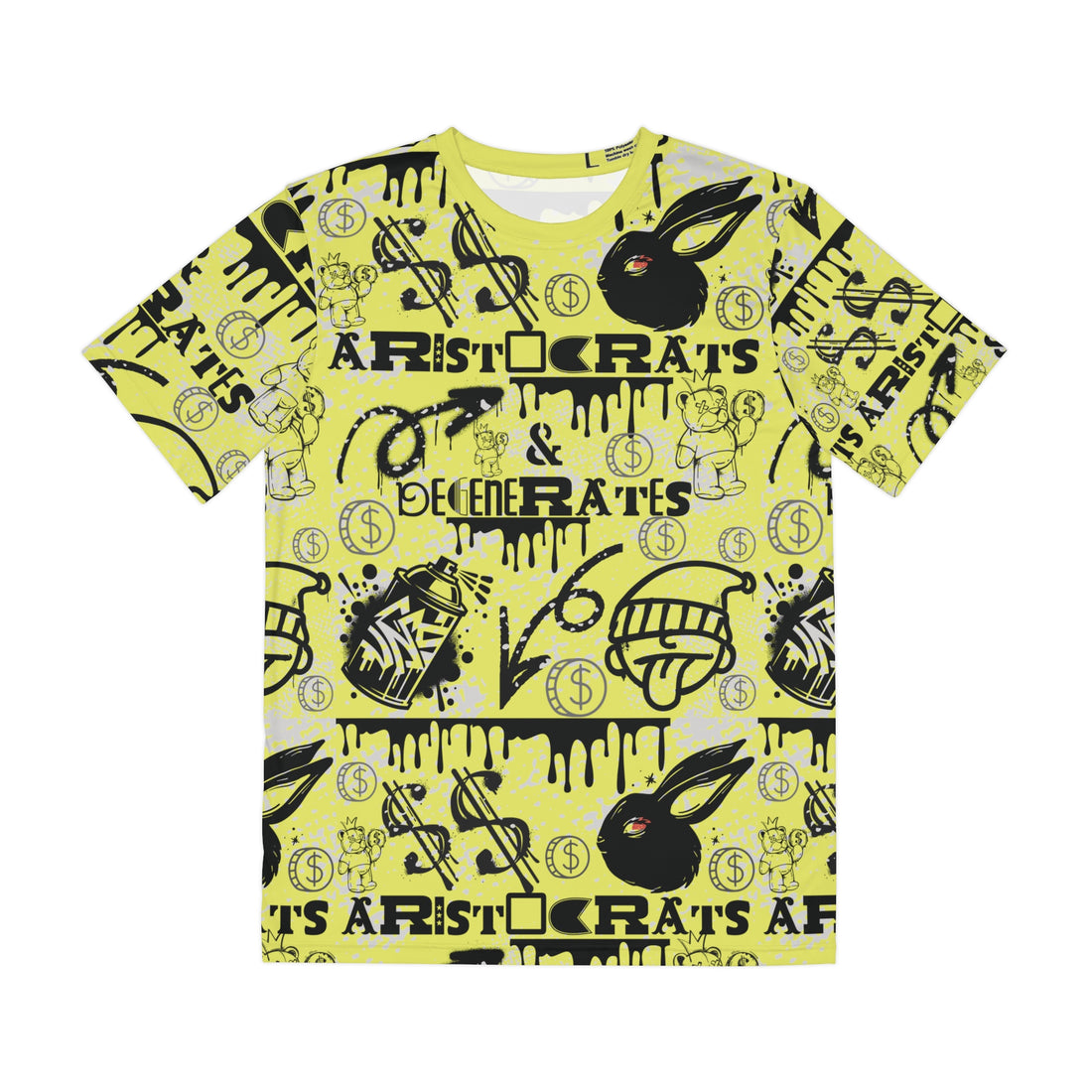 Canary Graphic Polar Men's Polyester Tee (AOP)