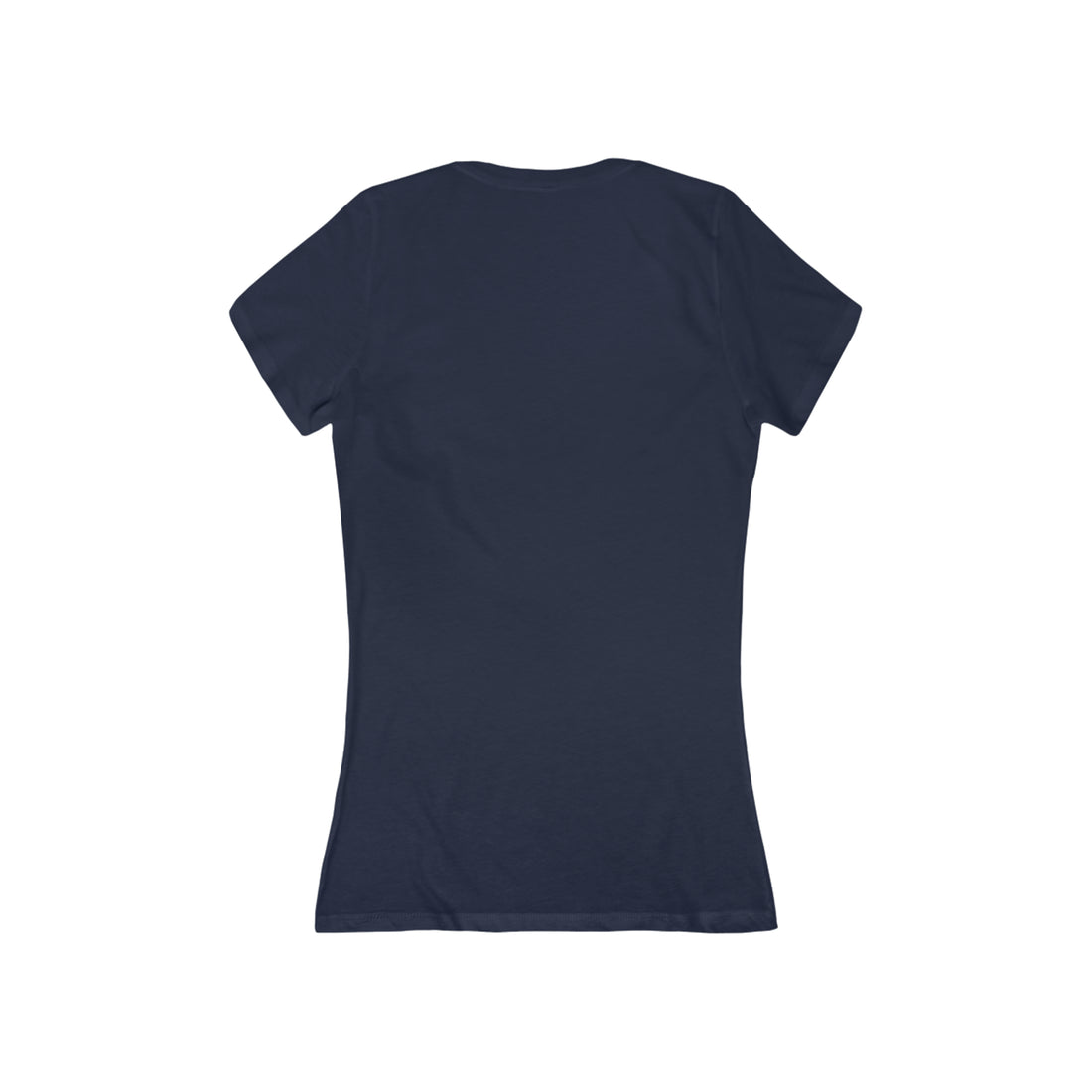 Women's Jersey Skull Print V-Neck Tee