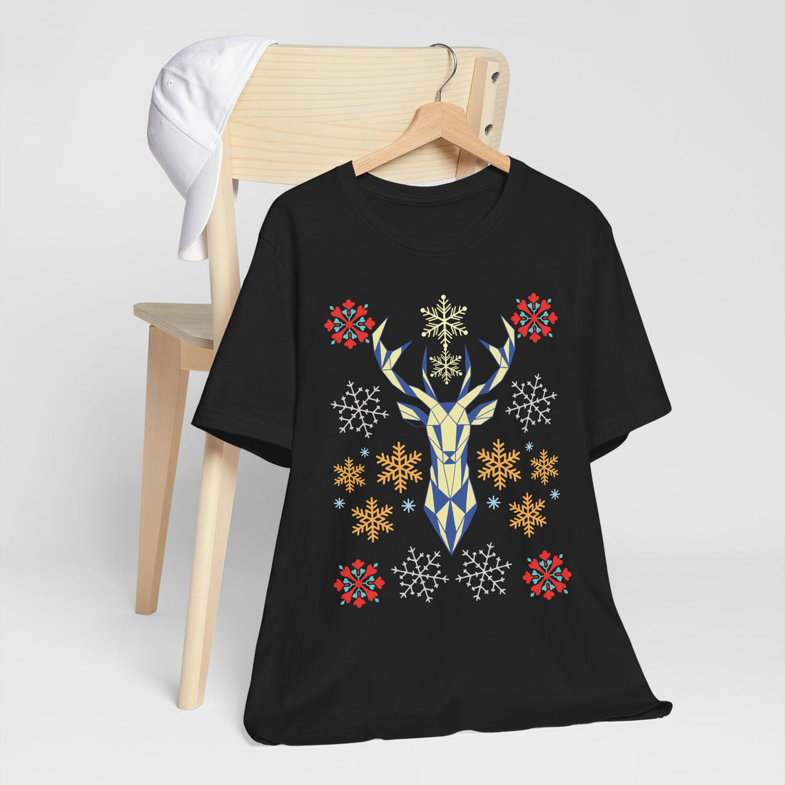 Stag Print Unisex Jersey Tee
