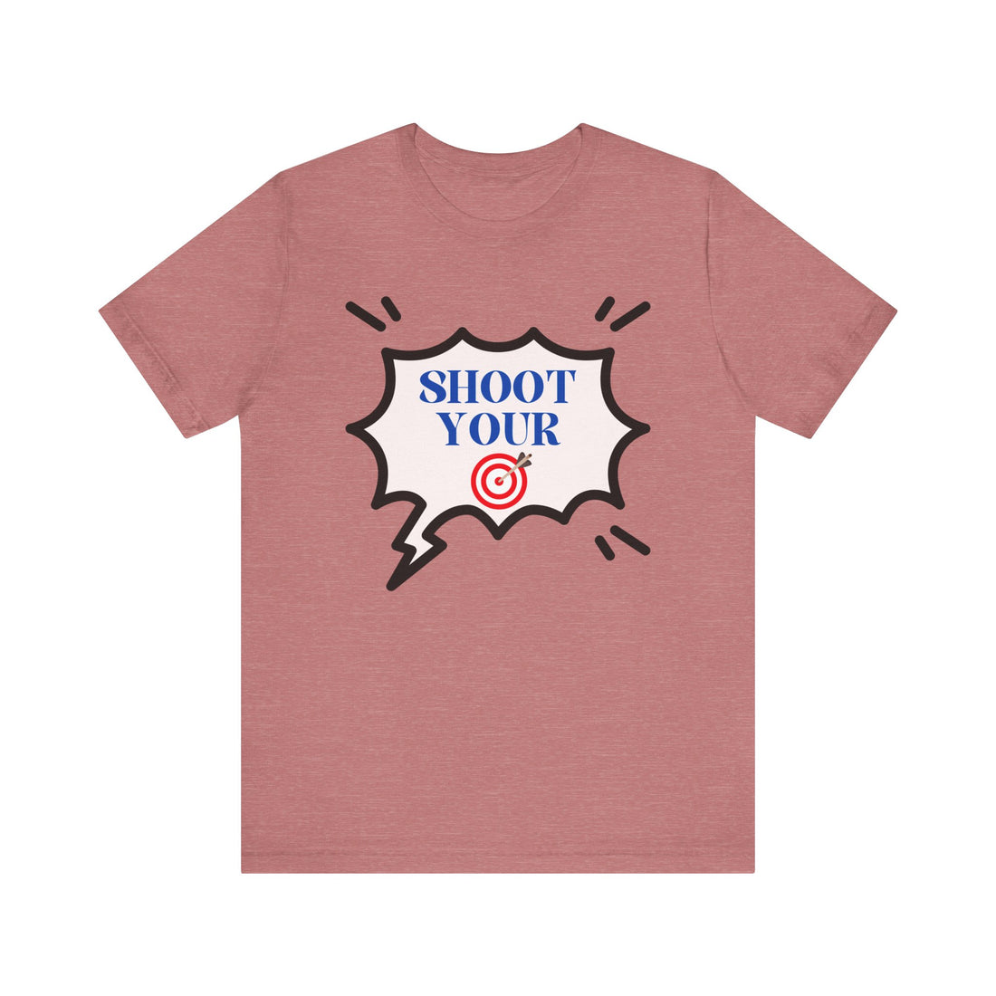 Unisex Statement Typography Jersey Tee