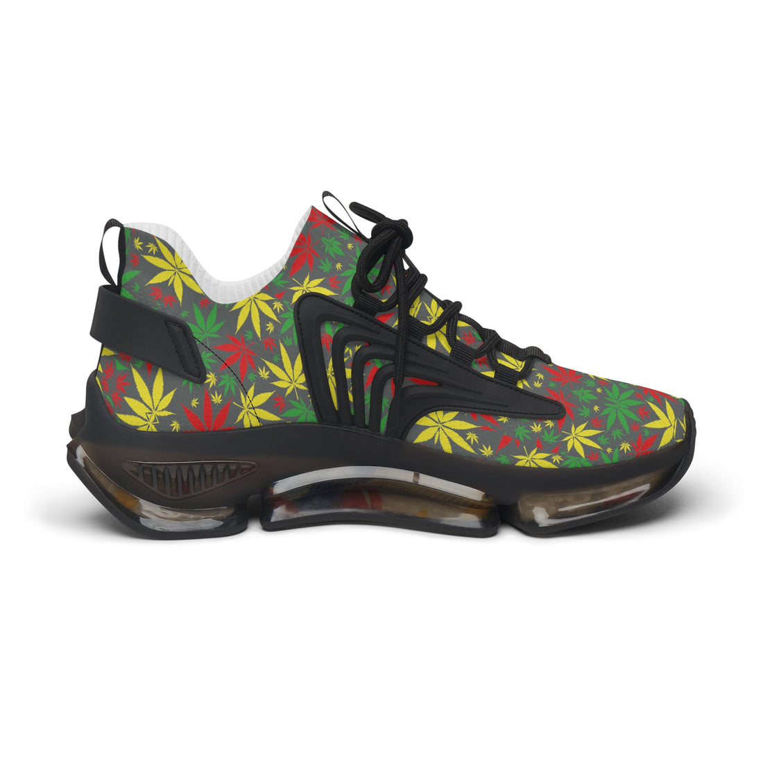 Ash Tropical Rasta Toned Women's Mesh Knit Sneakers