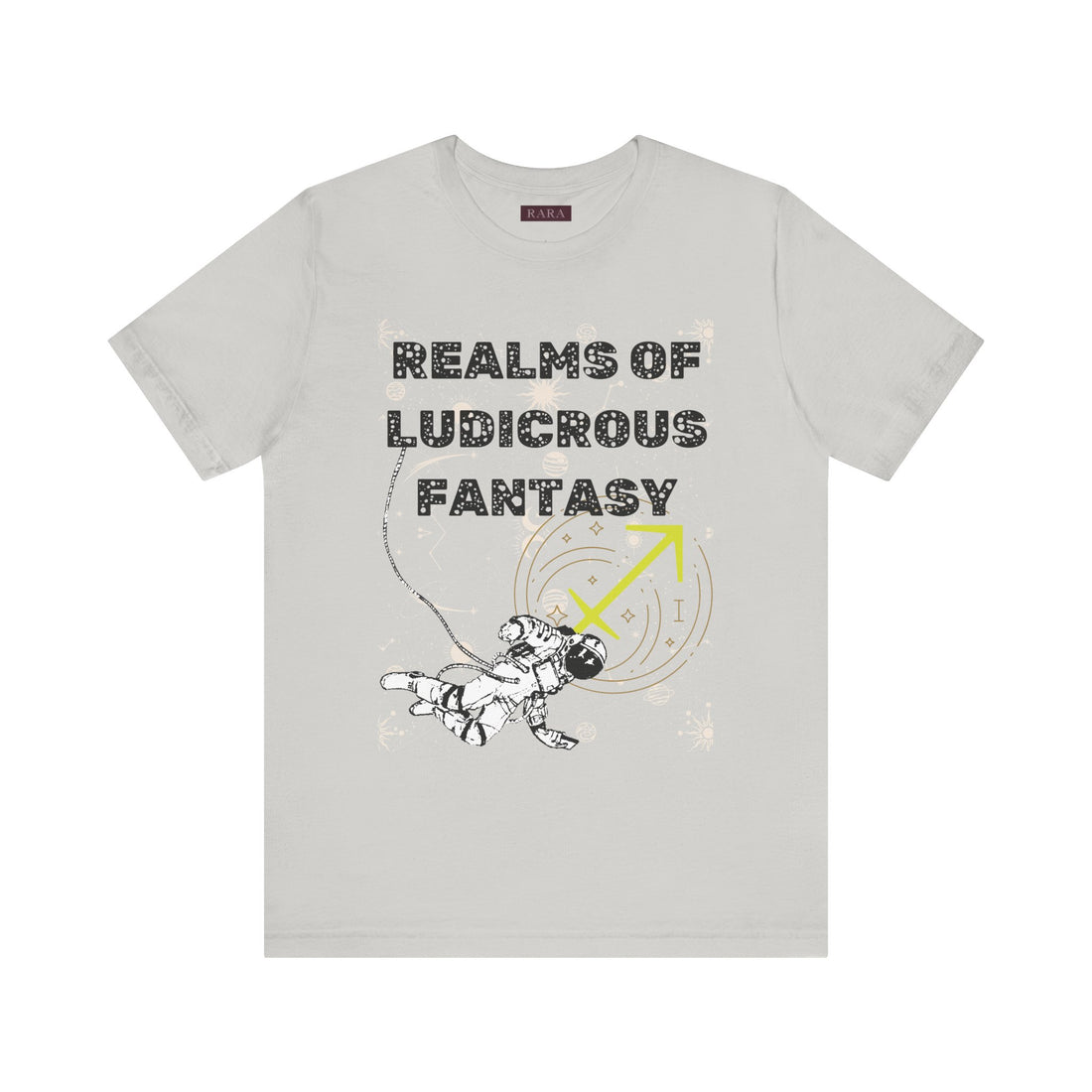 Fantasy Realm Typography Unisex Jersey Tee