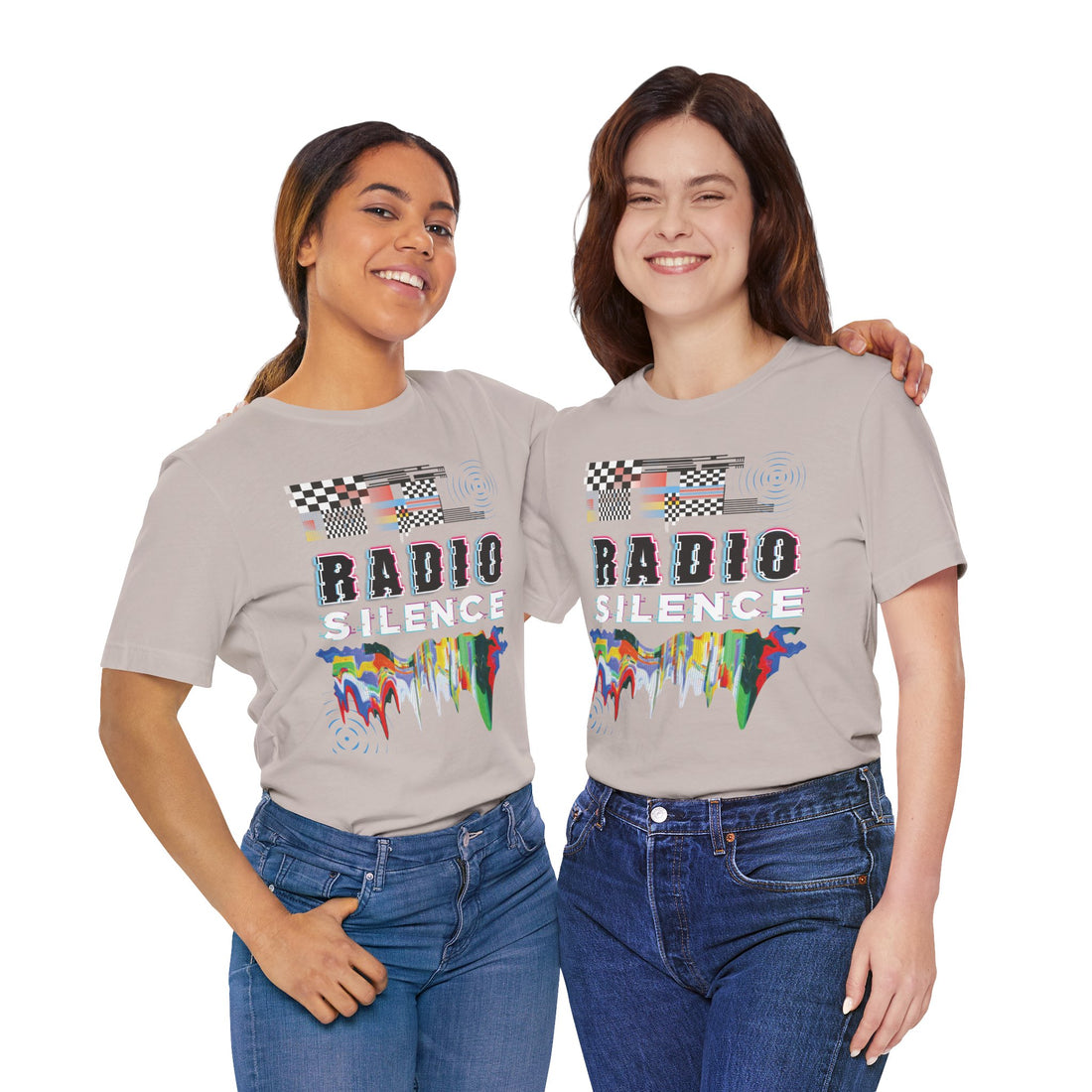 Radio Silence Typography Unisex Jersey Tee