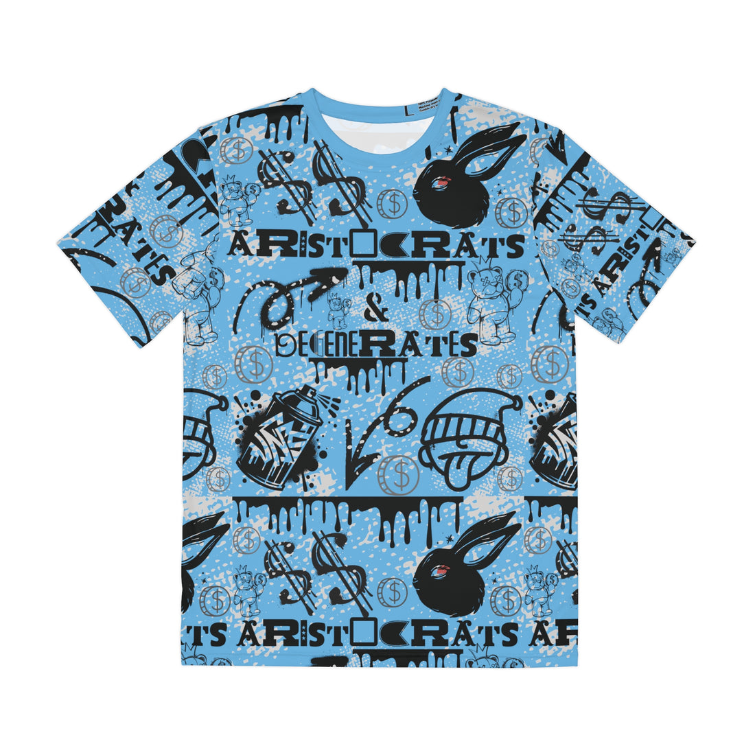 Sky Graphic Polar Men's Polyester Tee (AOP)