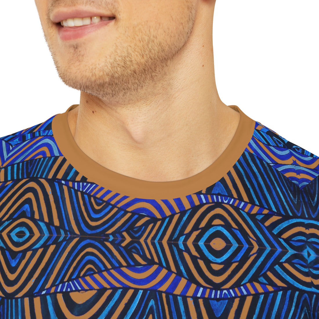 Tussock Sonic Men's Polyester Tee (AOP)