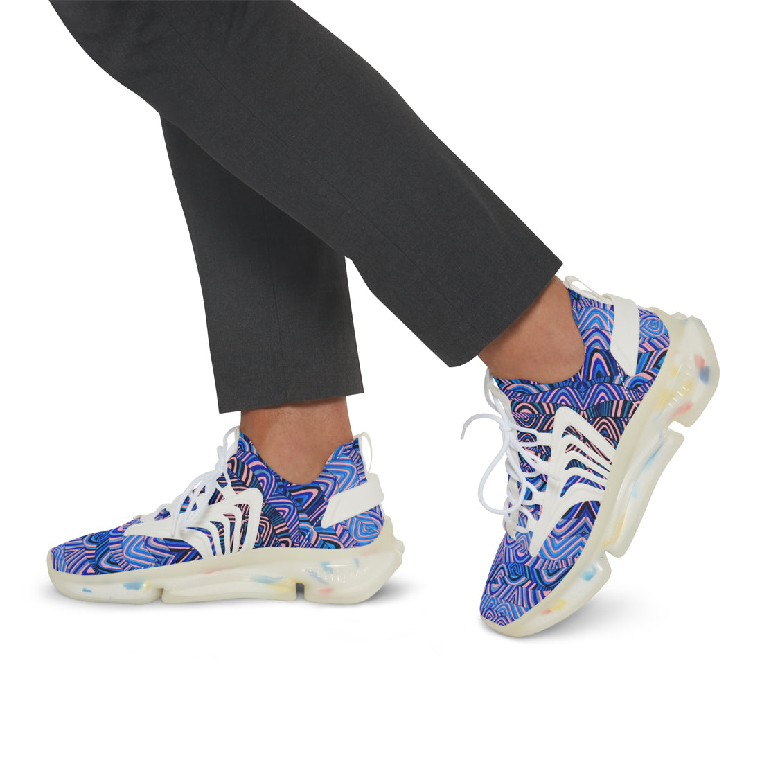 Blush Sonic OTT Men's Mesh Knit Sneakers