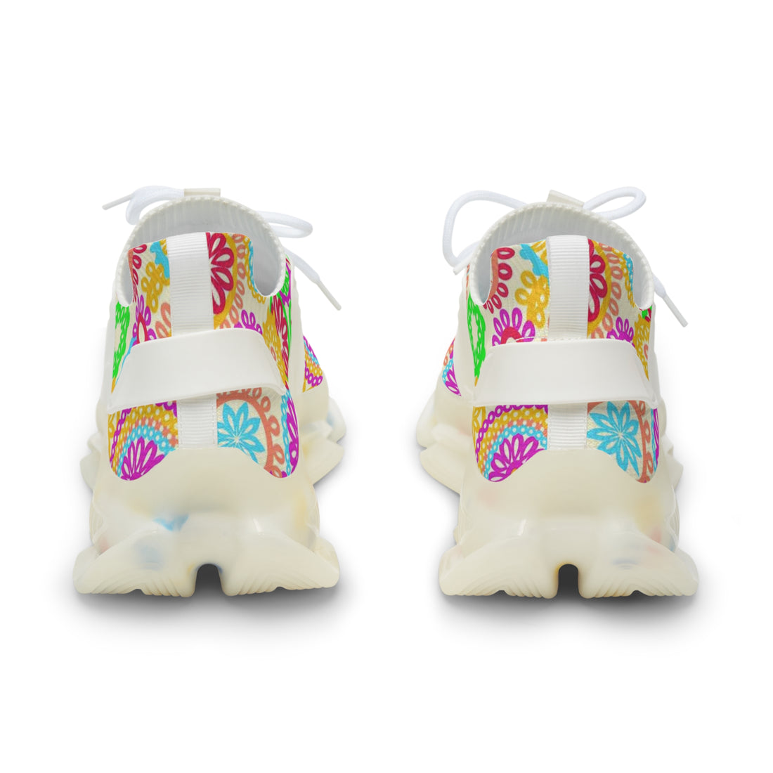 Lime 70's Vibe OTT Men's Mesh Knit Sneakers