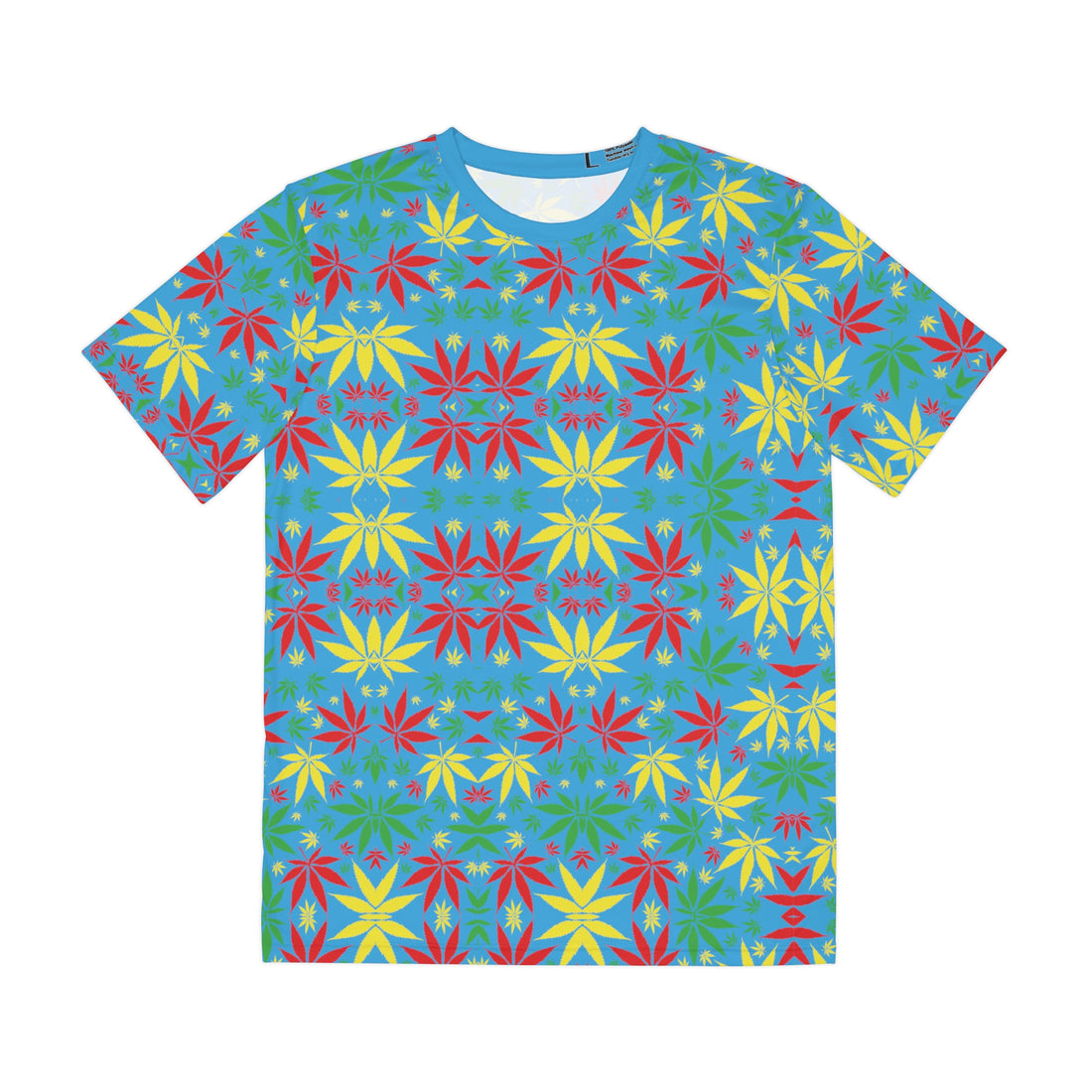 Aqua Tropical Men's Polyester Tee (AOP)