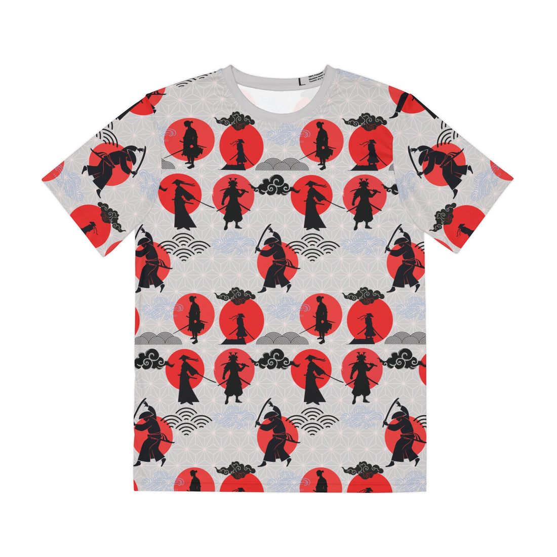 Slate Samurai Men's Polyester Tee (AOP)