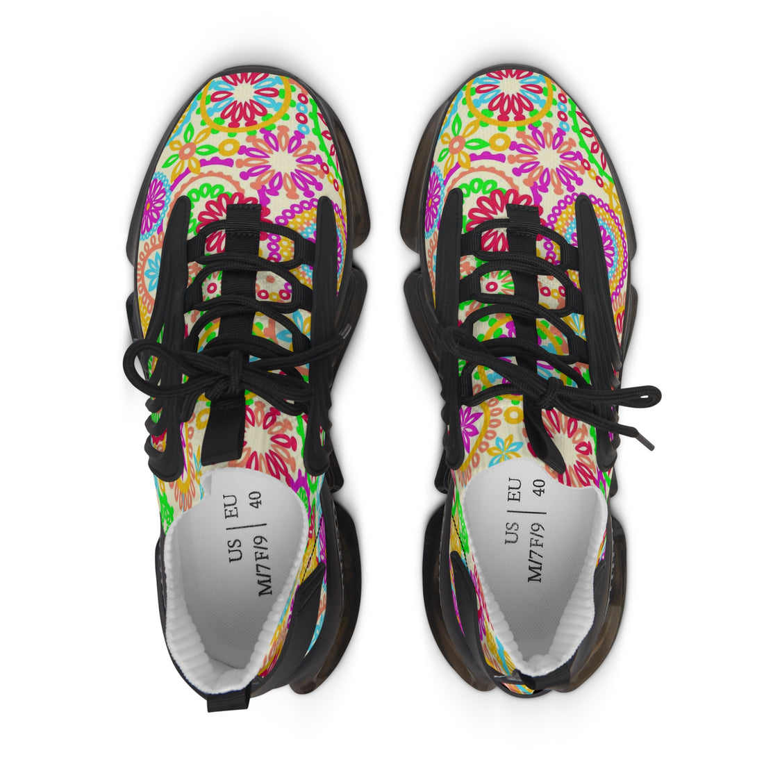 Lemon 70's Vibe OTT Women's Mesh Knit Sneakers