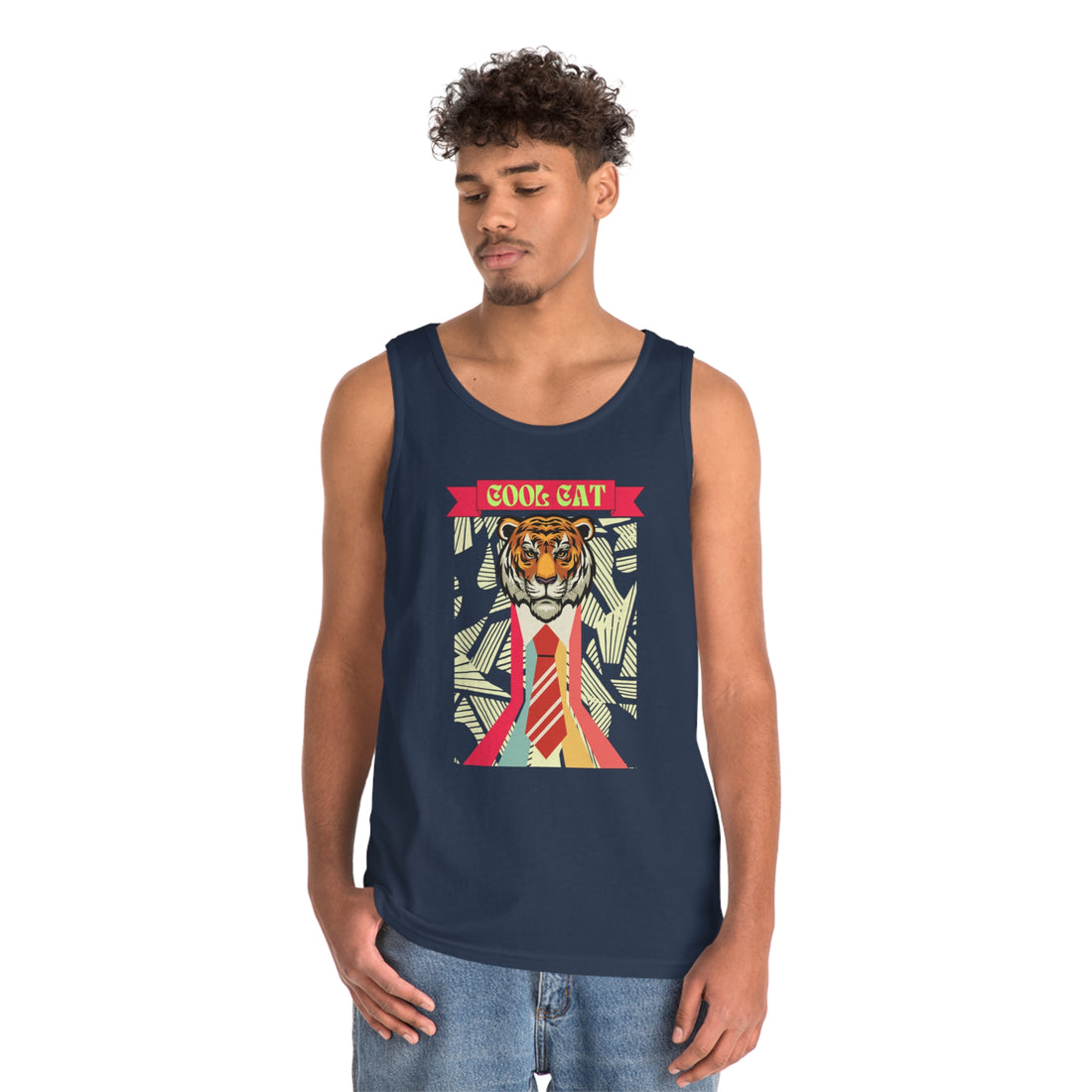Cool Cat Unisex Tank Top
