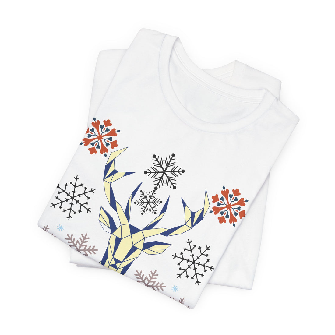 Stag Print Unisex Jersey Tee