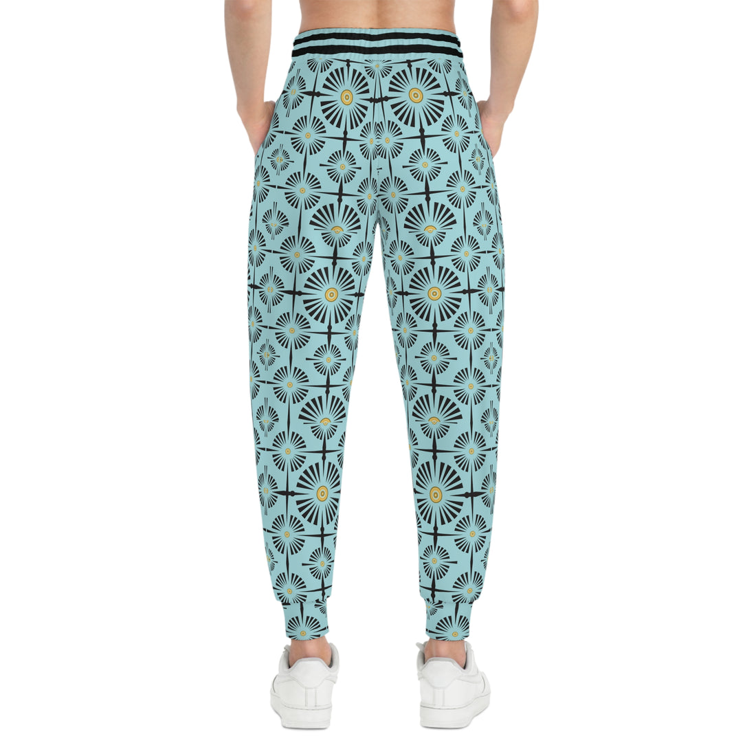 Icy Wheels & Spokes Print Unisex Joggers