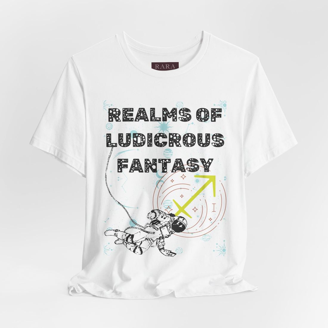 Fantasy Realm Typography Unisex Jersey Tee