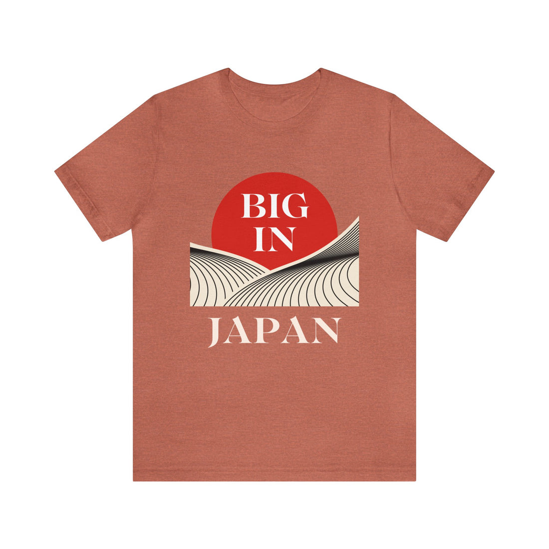 Unisex Big In Japan Typography Jersey Tee