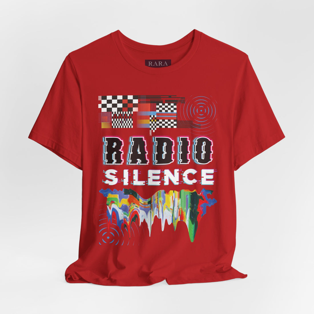 Radio Silence Typography Unisex Jersey Tee