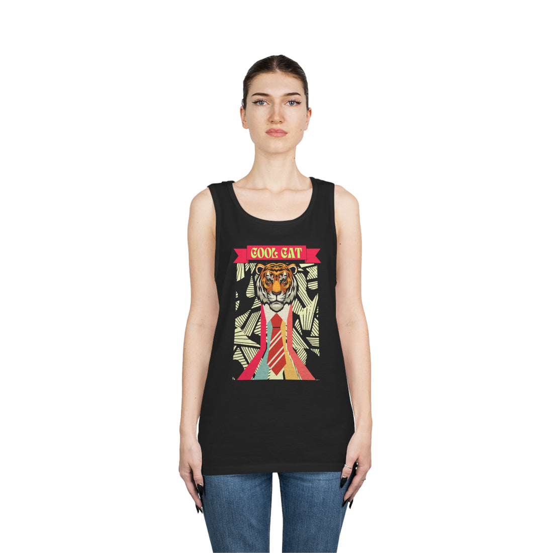 Cool Cat Unisex Tank Top