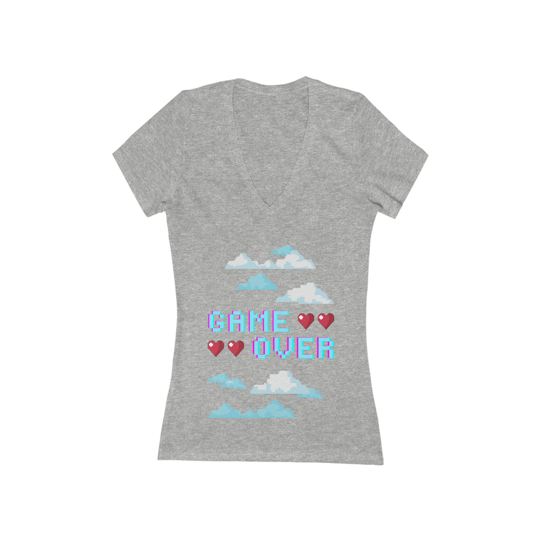 Women's Jersey Game Over V-Neck Tee