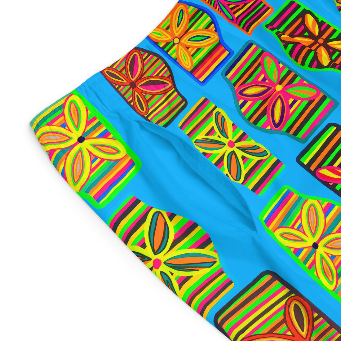 Deco Print Men's Board Shorts (AOP)