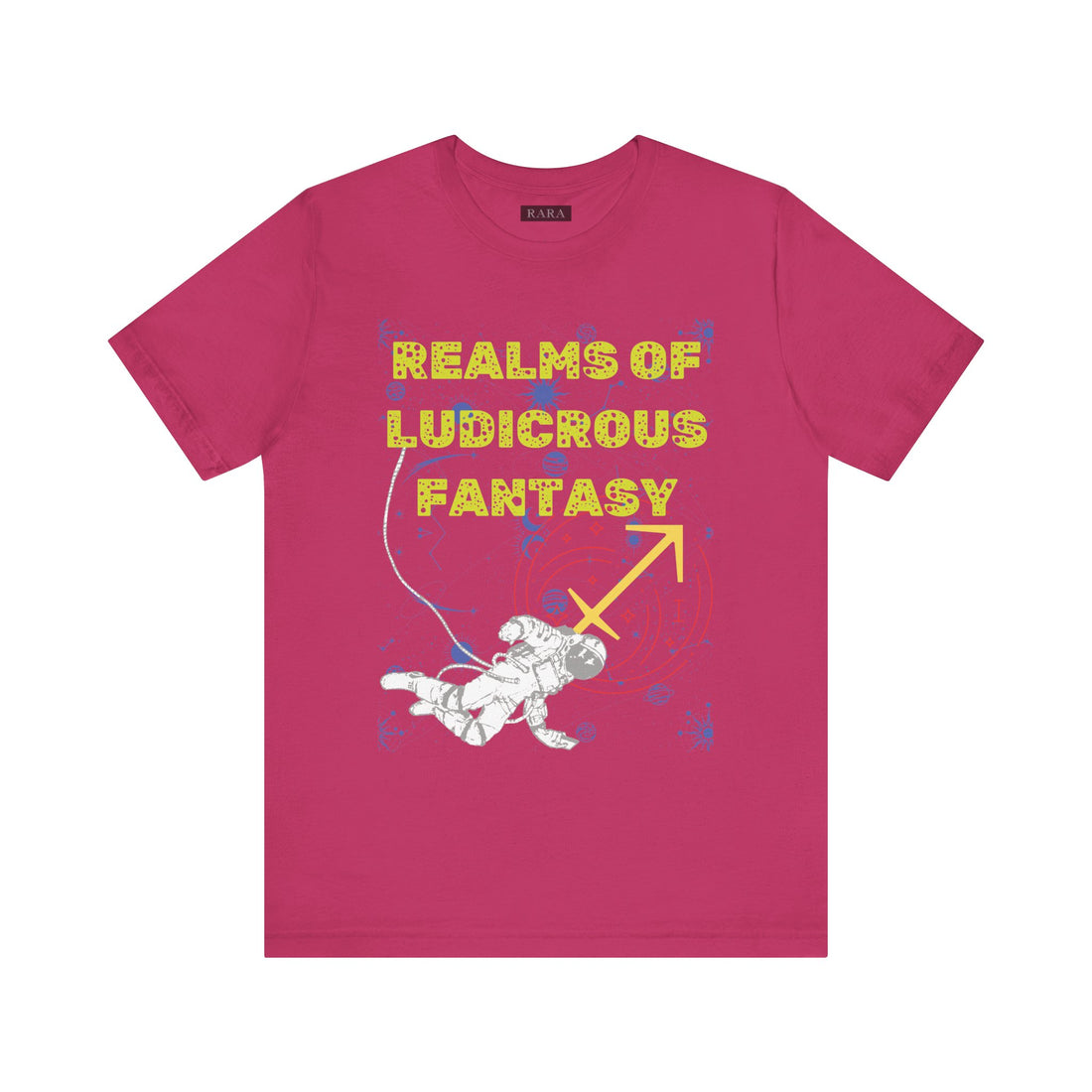 Fantasy Realm Typography Unisex Jersey Tee