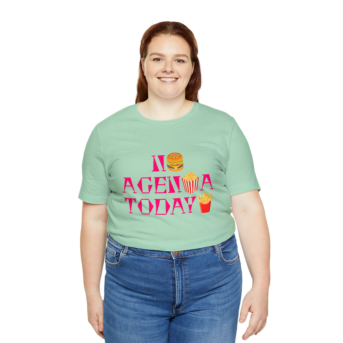 Unisex No Agenda Jersey Tee