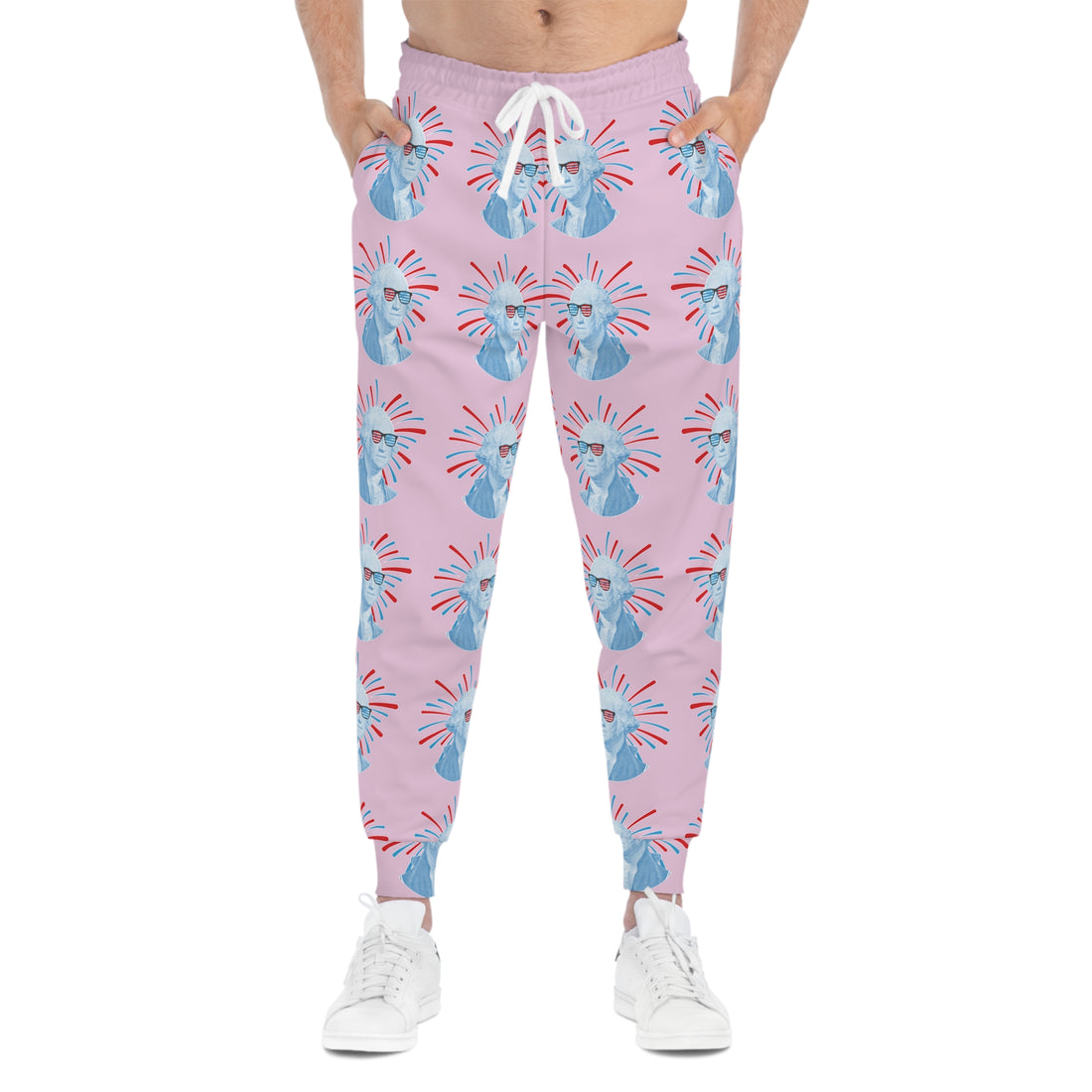 Lilac Unisex Washington AOP Joggers