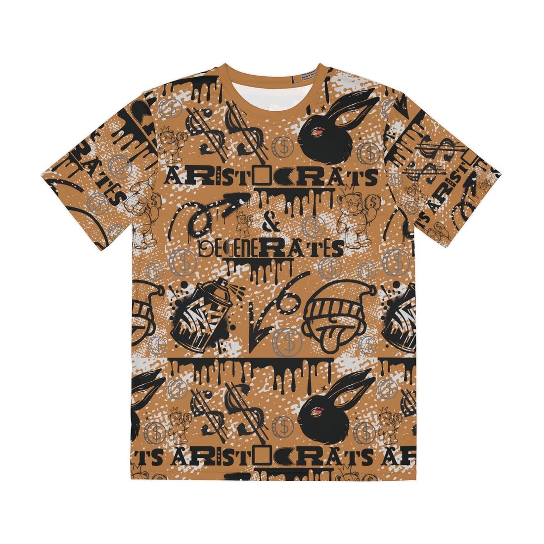 Tussock Graphic Polar Men's Polyester Tee (AOP)